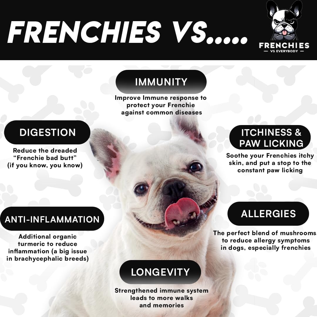 Frenchie Business Partners WholeSale : 6 pack of Frenchies vs Mushrooms (40% OFF Retail)