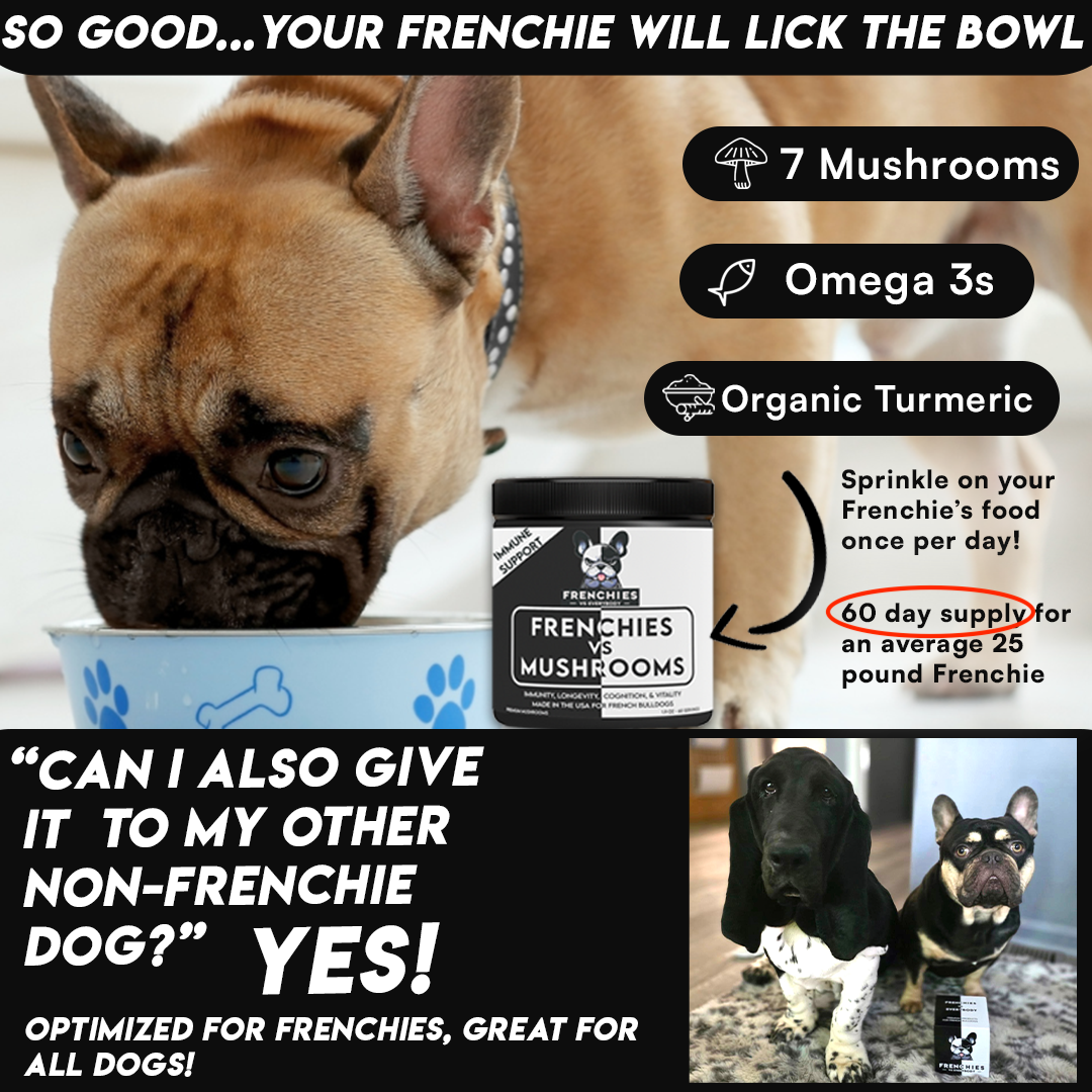 Frenchie Business Partners WholeSale : 6 pack of Frenchies vs Mushrooms (40% OFF Retail)